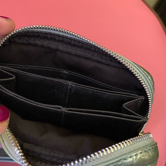 Alexander wang metallic turquoise wristlet wallet - Picture 6 of 7